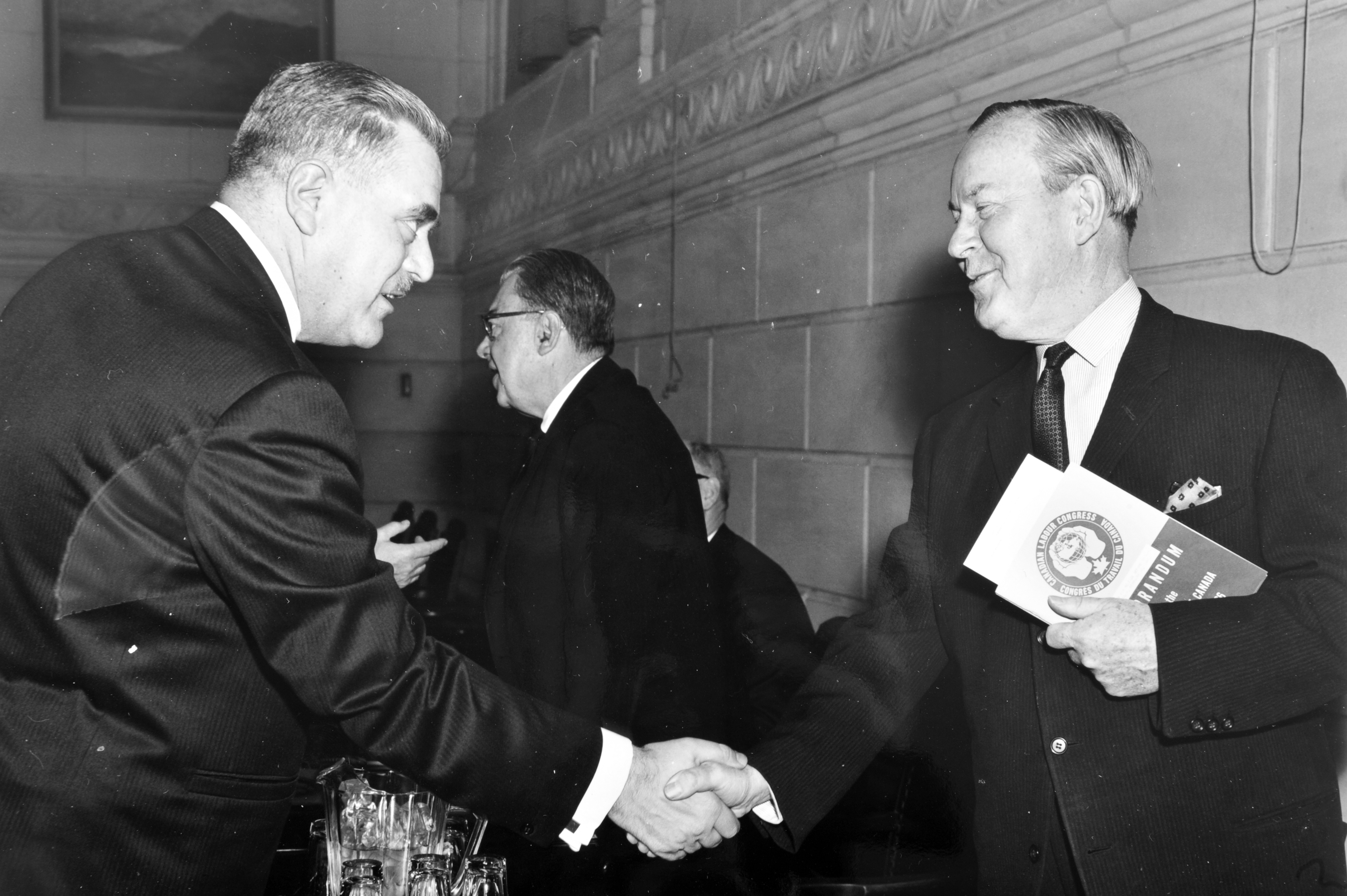 Lester B. Pearson 1966 Annual Memoranda Fedeal Government CLC Code Labour Canada