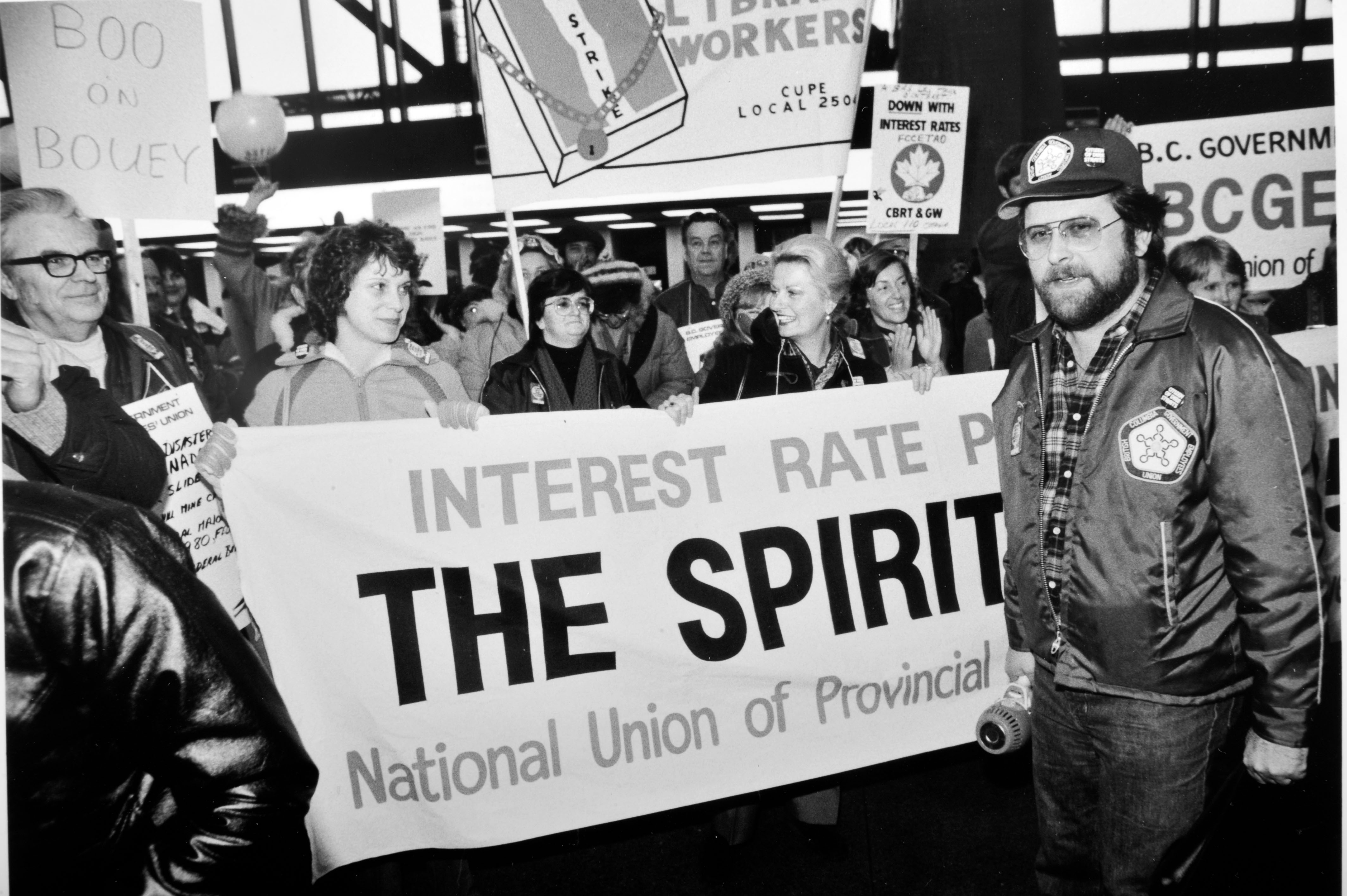 Ottawa Parliament Hill 1981 Interest Rate Campaign