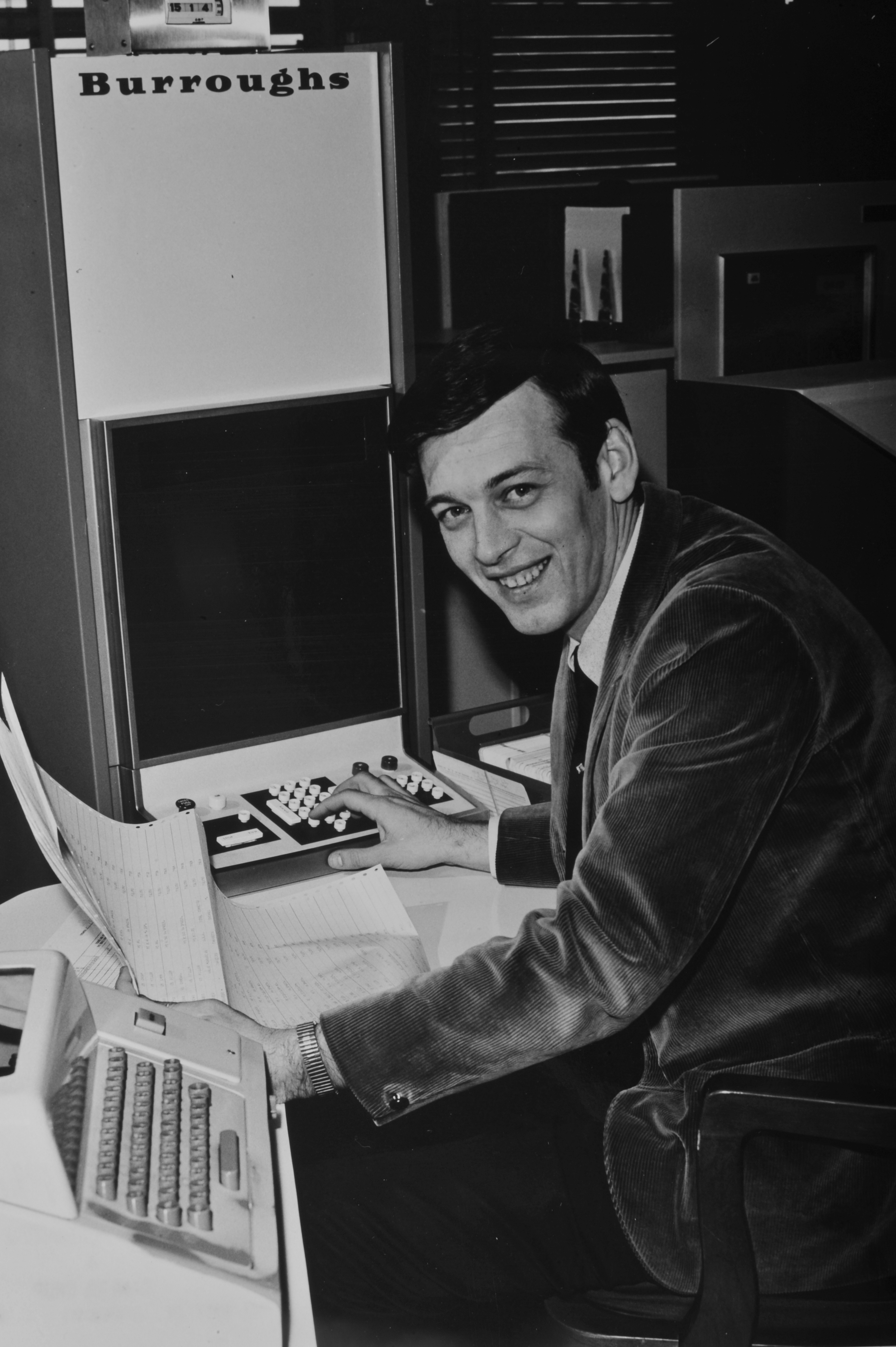 1970 Technical White Collar office professional with it