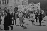 1977 White Collar demonstration notre dame university closing office
