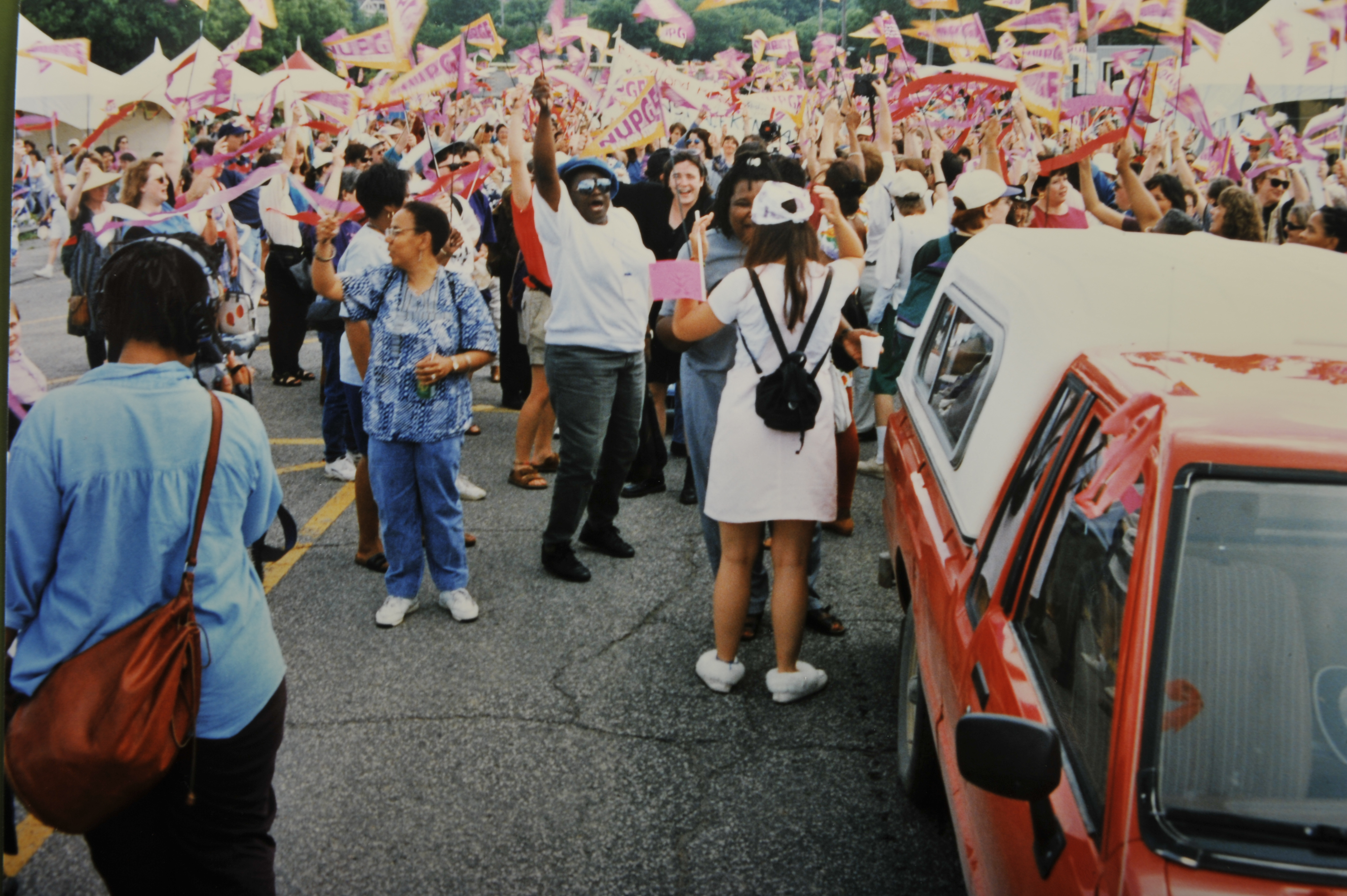 1996 Parliament Hill ottawa woman woman's march