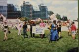 1996 Parliament Hill ottawa woman woman's march