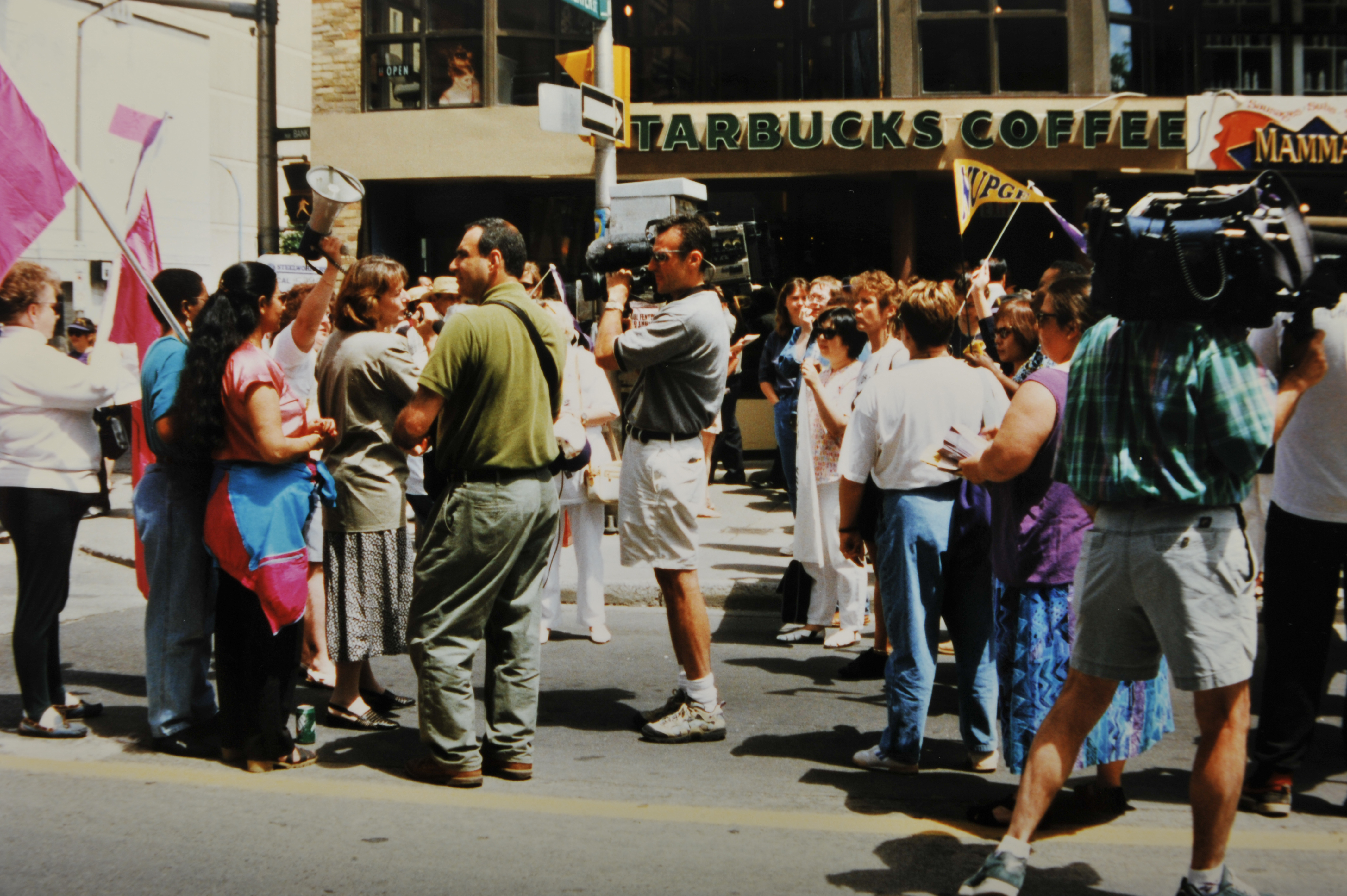1996 march against poverty woman woman's march