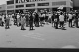 1997 CLC Woman's Meeting Ottawa demos at Starbucks, Wal-Mart, McDonald's woman