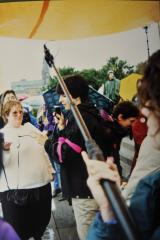 1990 Pro-choice rally ottawa woman