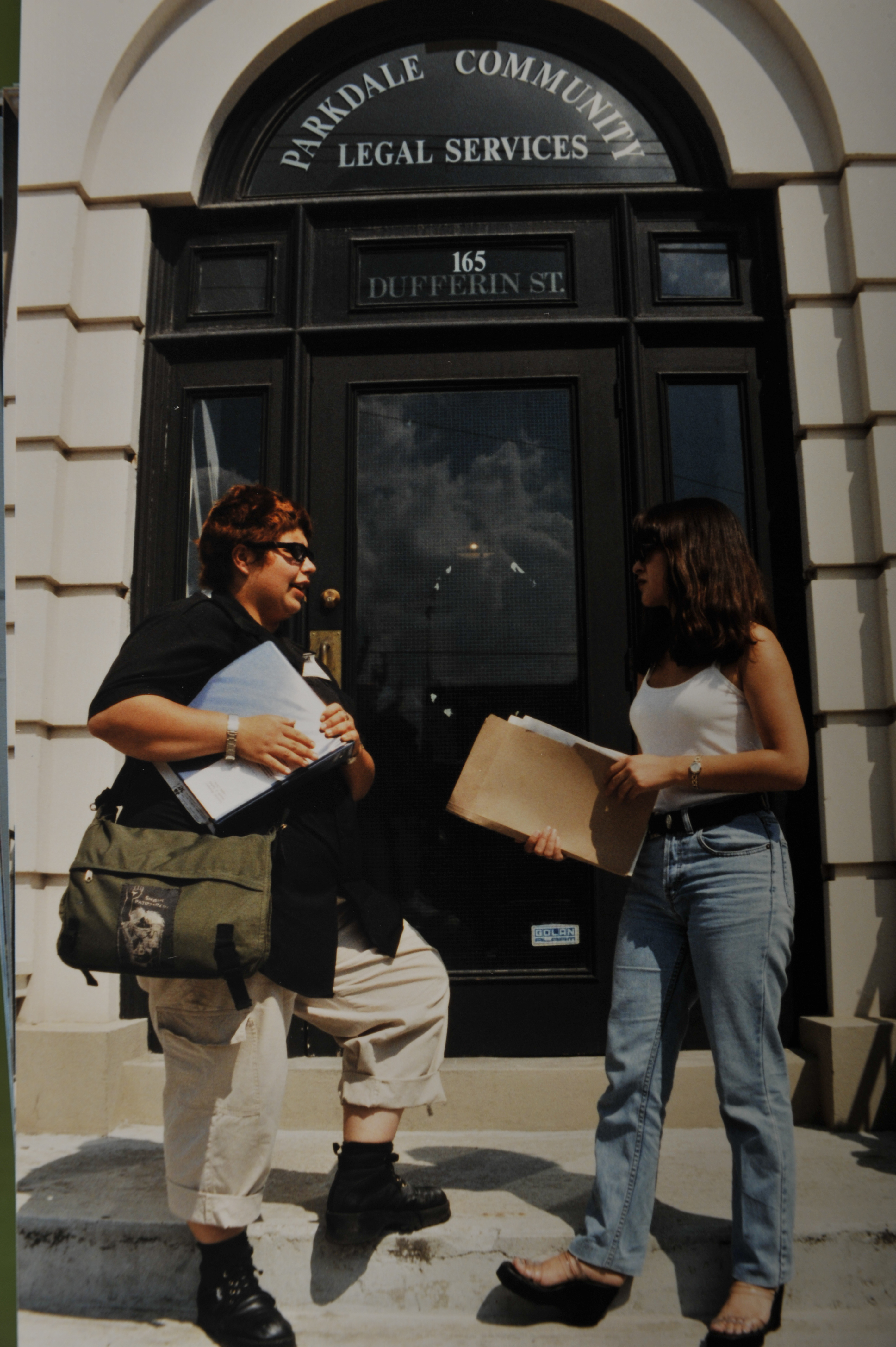 1999 Labour College Toronto stomping chaos