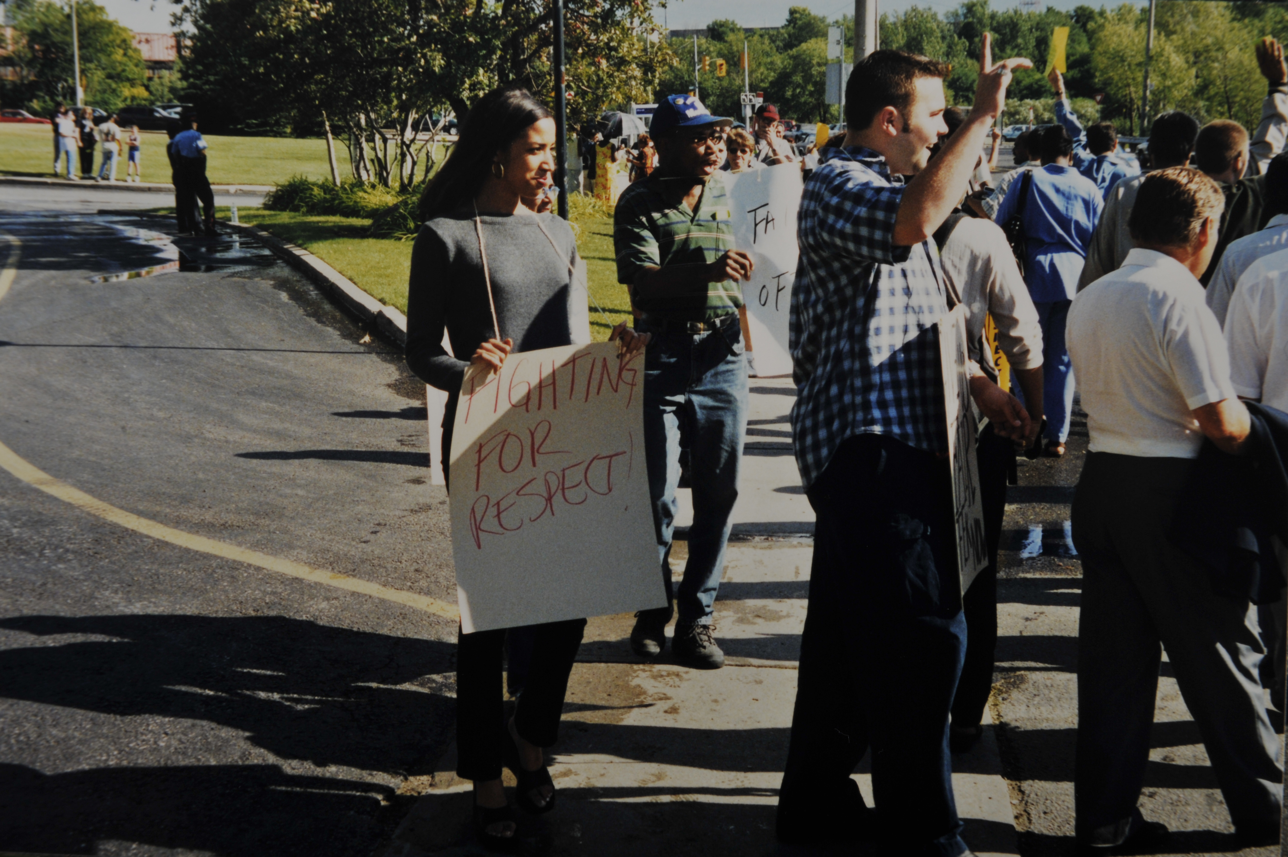 1999 Labour College Toronto stomping chaos