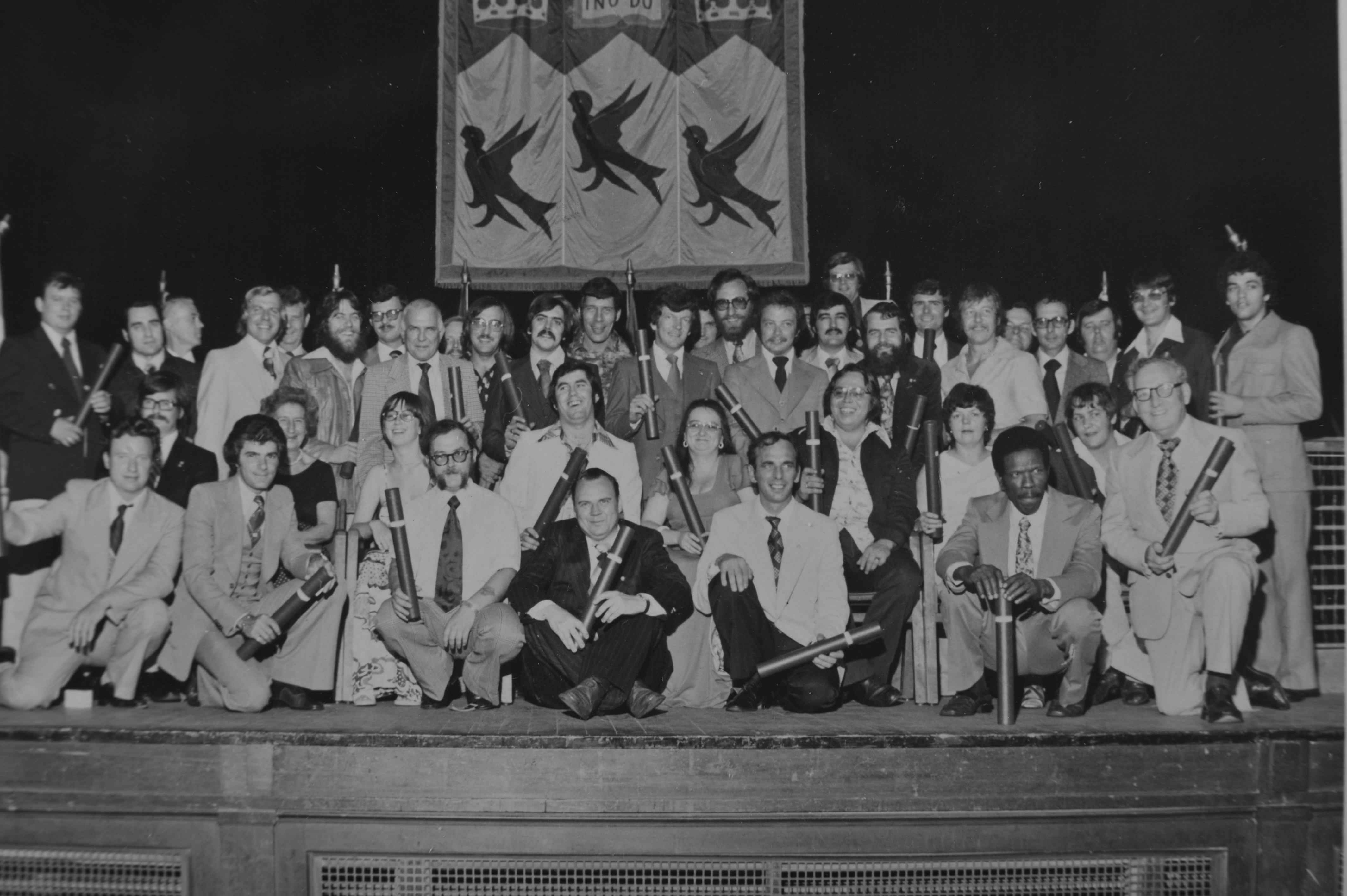 1976 Labour College graduation