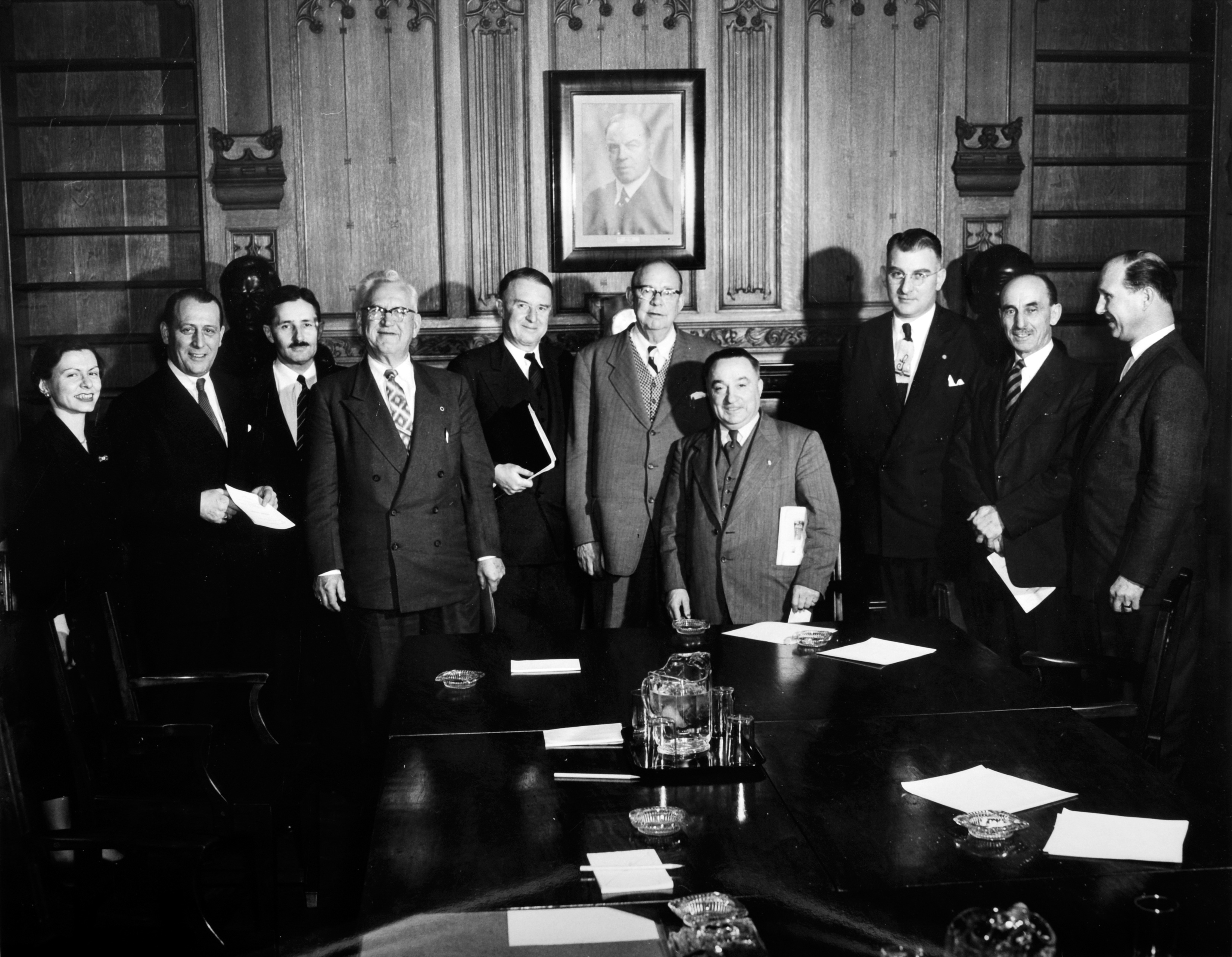 Gordon Commission Claude Jodoin AR Mosher Unity Committees Delegations History