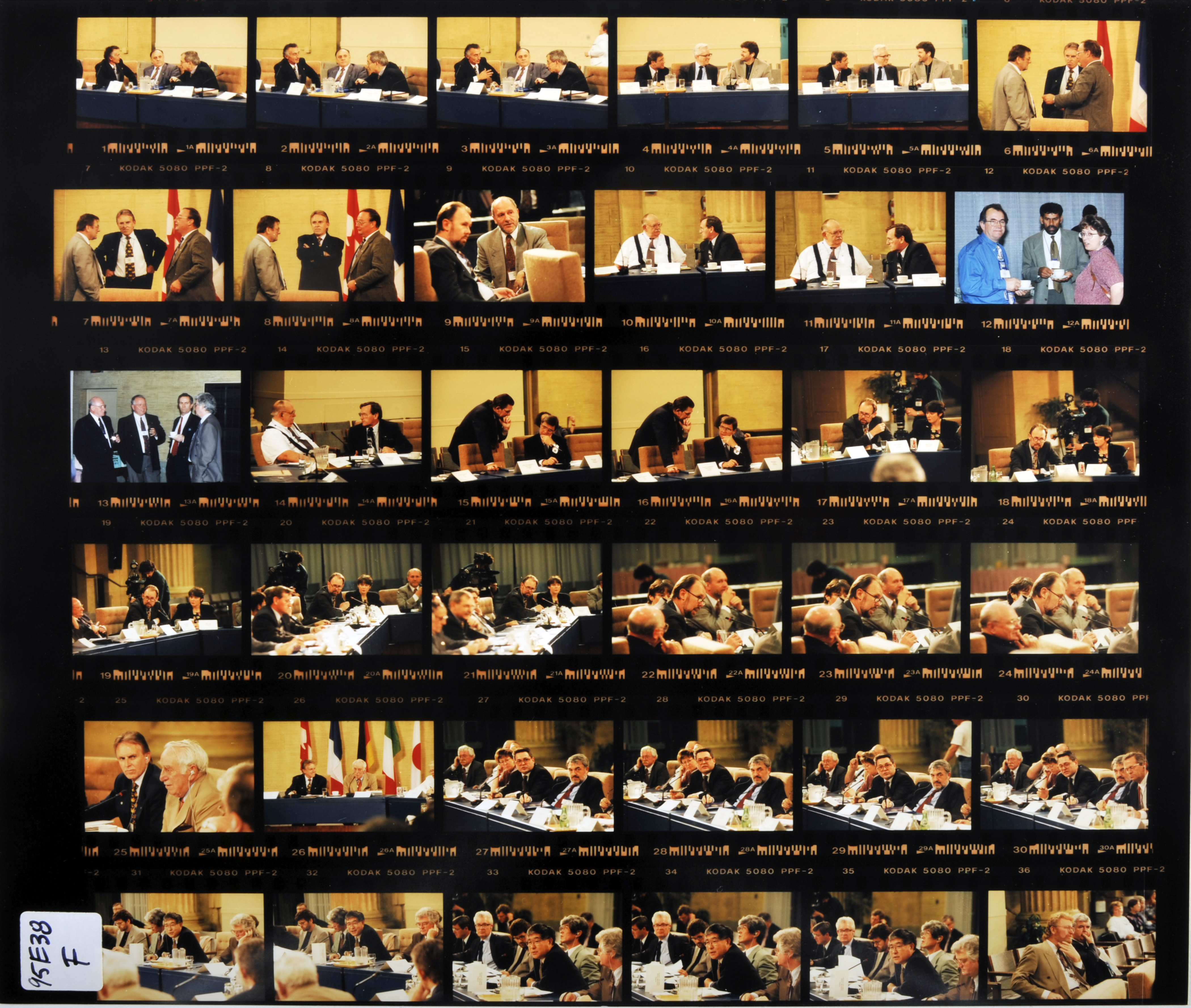 Jean Chretien Gerald Larose Daryl Bean Paul Purritt Nancy Ritchie Bob White James Tobin 1995 G-7 International Affairs