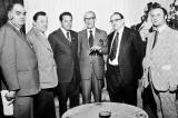 Joe Morris Charles Bauer Donald MacDonald MLC President 1973 Mexico International Affairs