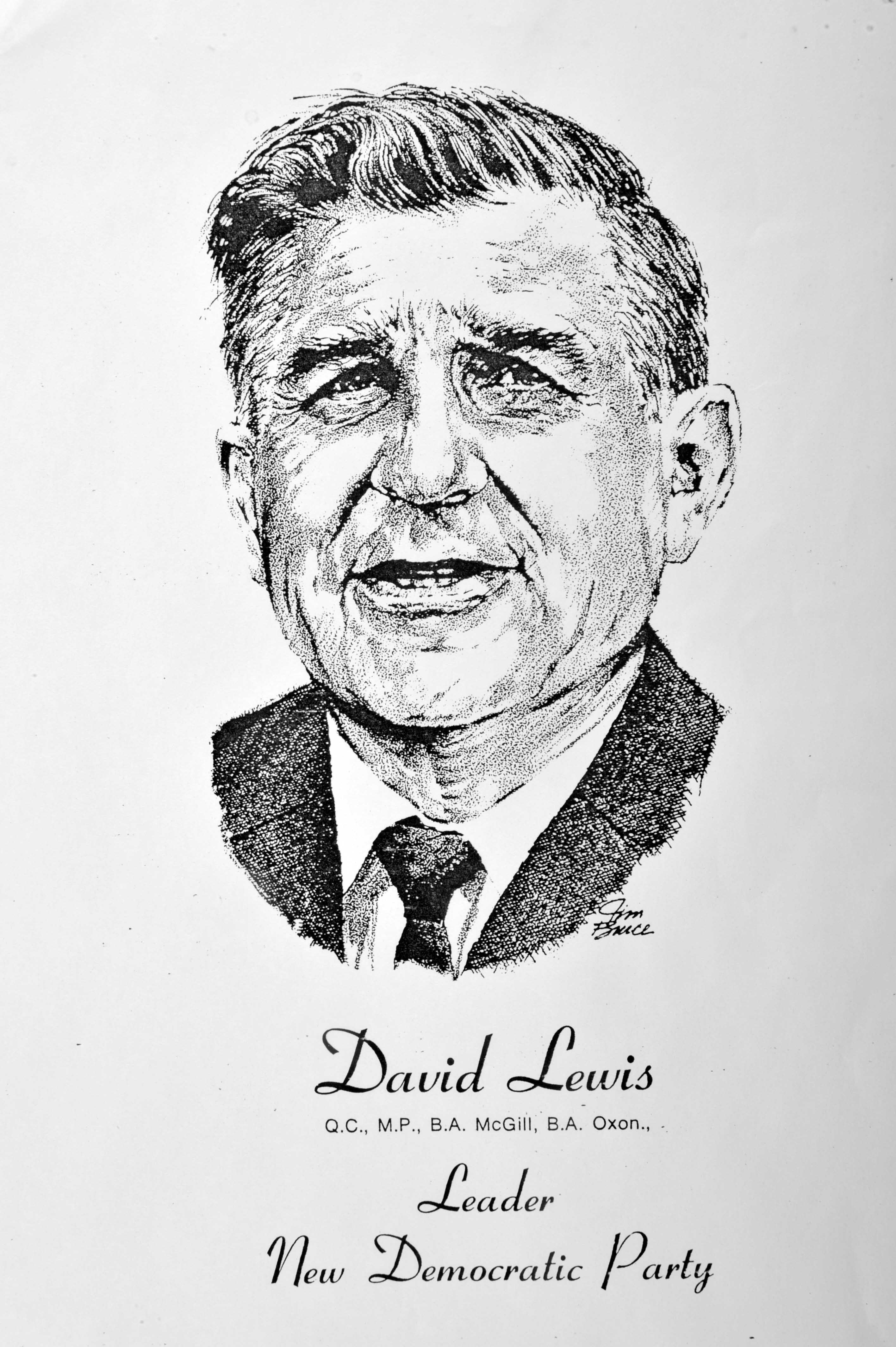 David Lewis 1956-1978 NDP