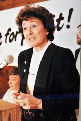 John Fryer Shirley Carr Saskatchewan convention 1988 NUPGE