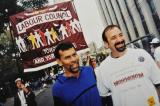 Toronto 1999 Hassan Yussuff Ken Georgetti Parade Labour Day