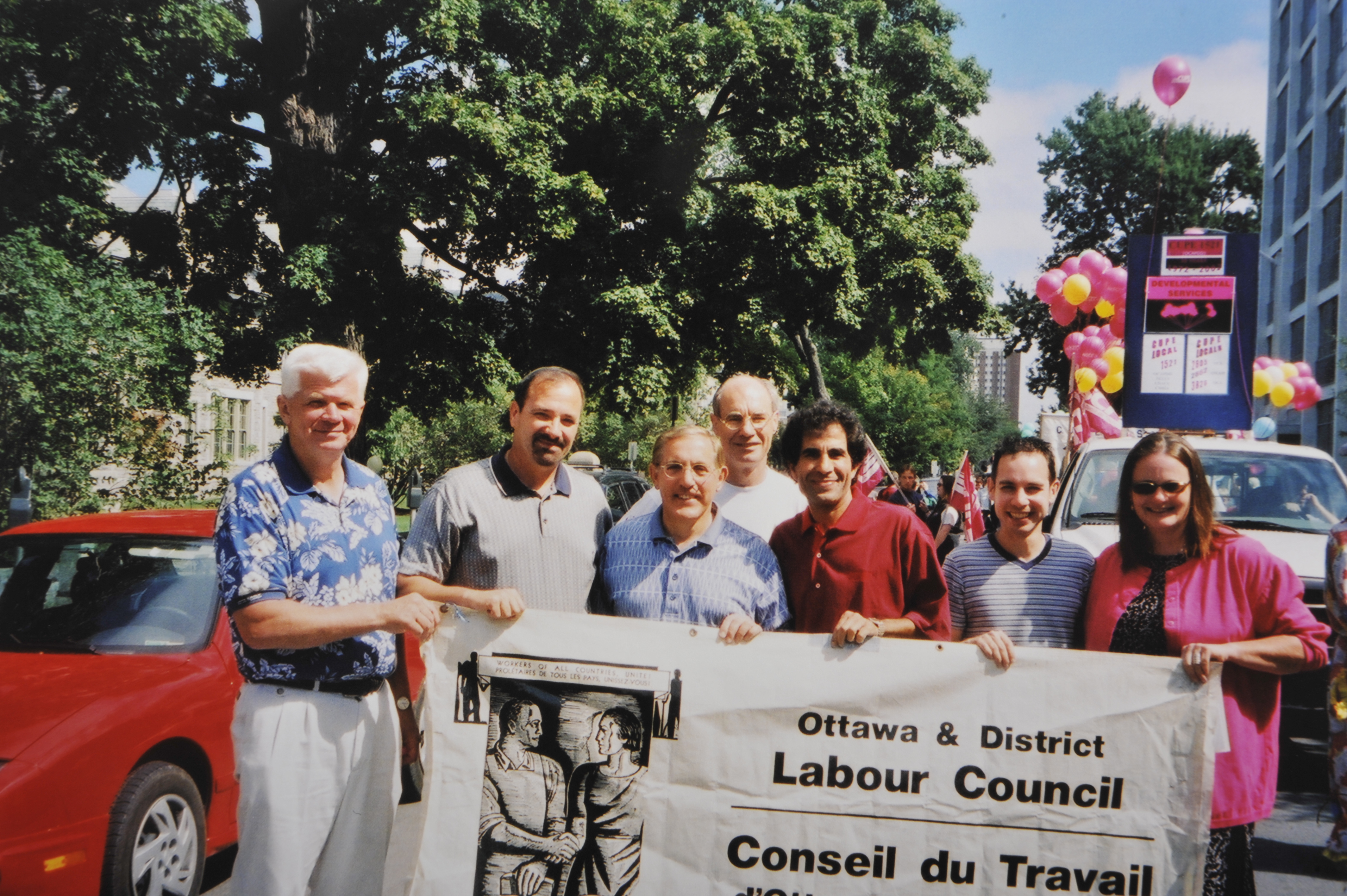 Ottawa 2002 Ken Georgetti Parade Labour Day