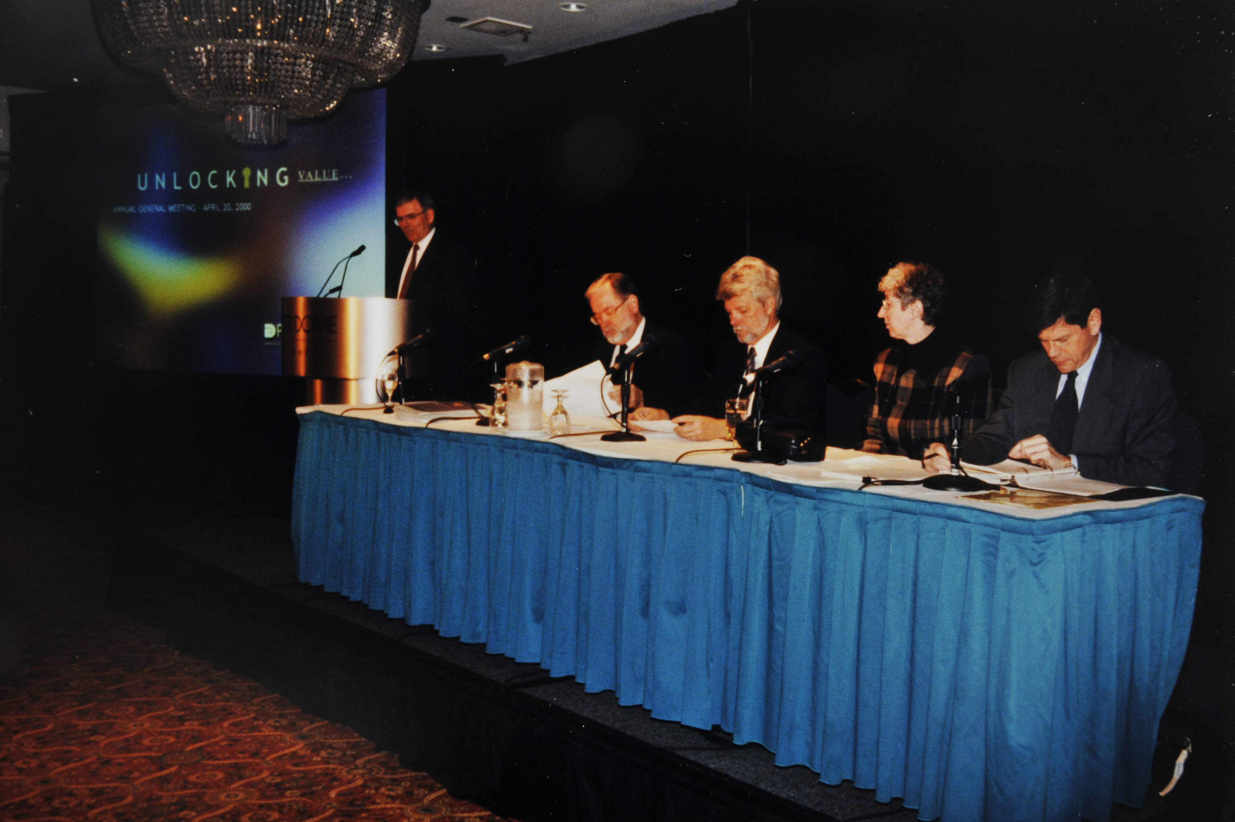 Ken Georgetti shareholders 2000 meetings