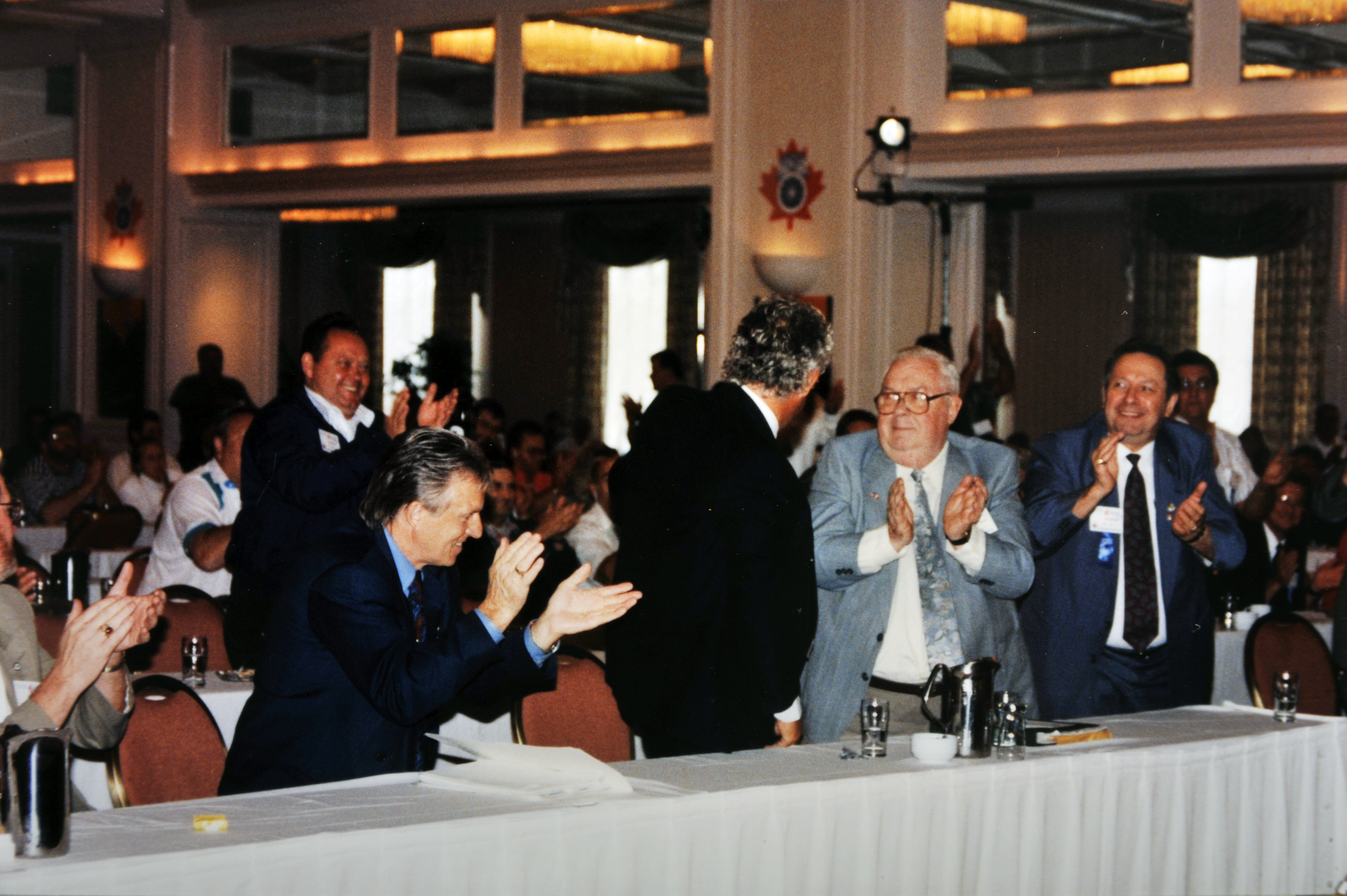 Bob White 1993 Halifax Convention Teamsters Canada Teamsters