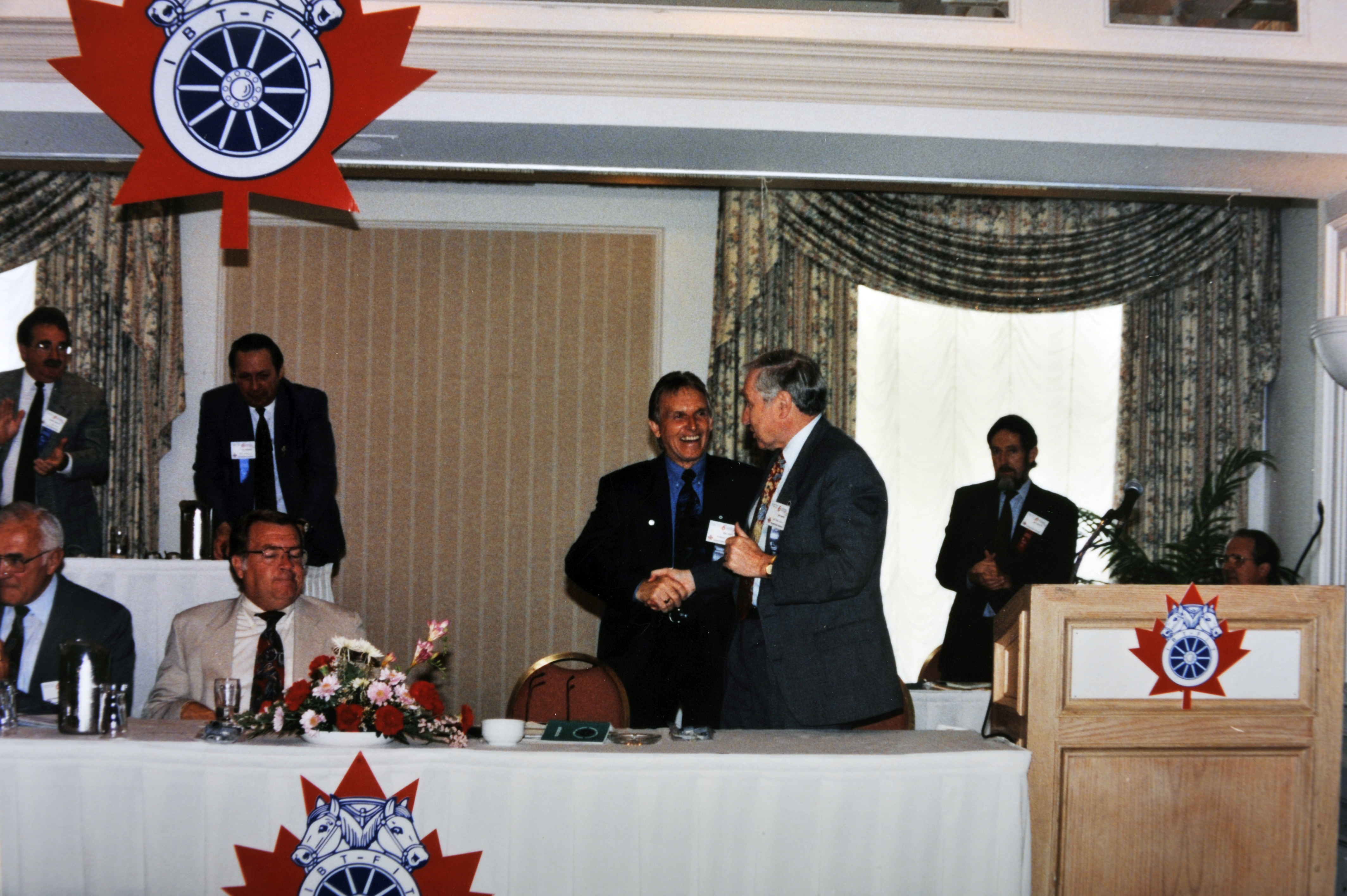 Bob White 1993 Halifax Convention Teamsters Canada Teamsters